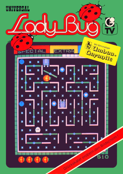 Lady Bug (bootleg set 1) Arcade Game Cover